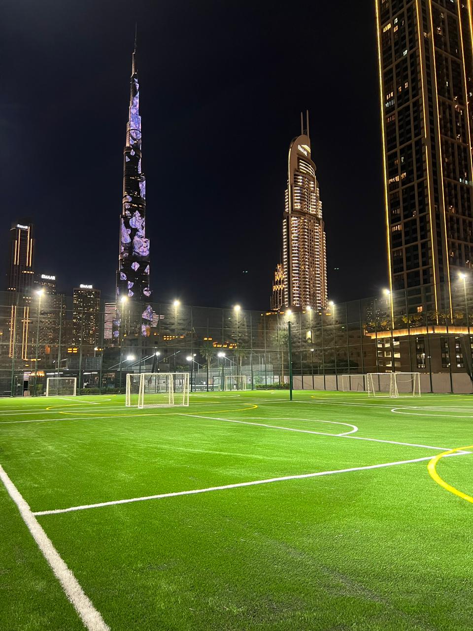 Sports Turf Installation at Ballers Academy Dubai